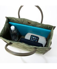 UNBILLION 【テレビ ドラマ着用アイテム】カシュカシュ cachecache / キルティングスクエアトートバッグM