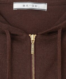 BEIGE， 【洗える】CARNOT / ニットパーカー