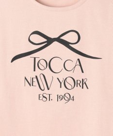 TOCCA 【接触冷感・UV90%以上カット・洗える】DANCING RIBBON Tシャツ