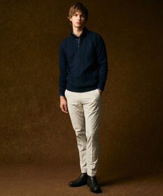 JOSEPH ABBOUD 【綿100％】メランジギンガムチェック シャツ