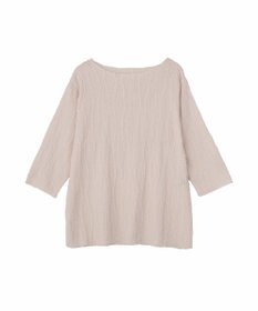 Green Parks ５分袖表面感カットプルオーバー