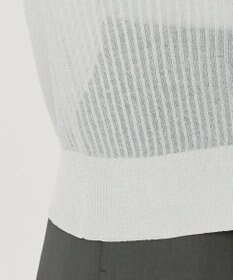 uncrave シアー リブ ニット カーディガン（uncrave STANDARD）