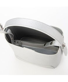 UNBILLION カシュカシュ cachecache / シボ合皮ミニバゲットバッグ