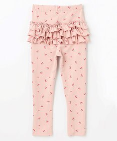 ANY KIDS 【WEB限定】フリル付き総柄レギンス