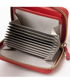 UNBILLION ペルケ perche / シーププリーツ・ジャバラカードウォレット