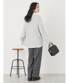 earth music&ecology ゆるモヘアライクレースニット