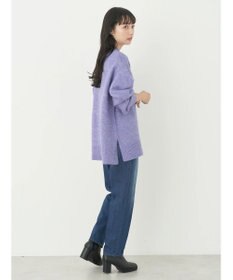 earth music&ecology センタープレスデニムパンツ