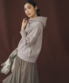 23区 カシミヤ チェック柄 ストール