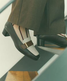 REGAL FOOT COMMUNITY 【リーガルレディース】F57R 晴雨兼用ヒールローファー パンプス