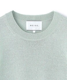 BEIGE， SMITHONITE / リュクスグリッター コクーンプルオーバー