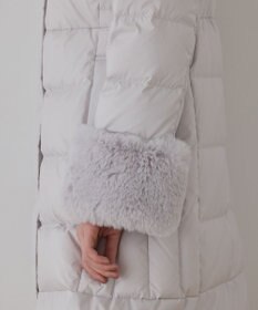 GRACE CONTINENTAL ファーカラーロングダウン