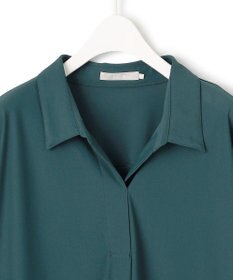 ICB 【WEB限定・洗える】シアートリコット スキッパーカットソー