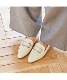 MODE ET JACOMO <carino>【レイン対応】バックルローファー