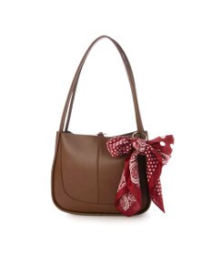 UNBILLION カシュカシュ cachecache / スカーフチャーム付きロングハンドルトート