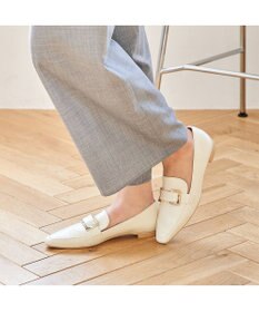 MODE ET JACOMO <carino>【レイン対応】バックルローファー