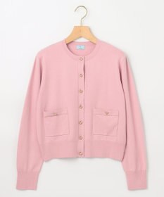 組曲 S ハートボタン ニットカーディガン