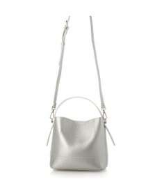 UNBILLION カシュカシュ cachecache / シボ合皮ミニバゲットバッグ