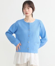 earth music&ecology スポンディッシュポケット付きカーディガン