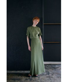 NAVE 【ReNAVE・セットアップ可/洗える/UVケア/接触冷感】フィブリルシャンブレー Aラインスカート