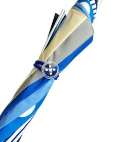 +RING 【UVカット95%以上】【UPF50＋】プラスリング 長傘60cm BLU T1277