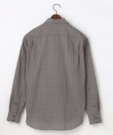 JOSEPH ABBOUD 【オーガニックコットン使用・JAPANファブリック】ジオメトリックプリントシャツ