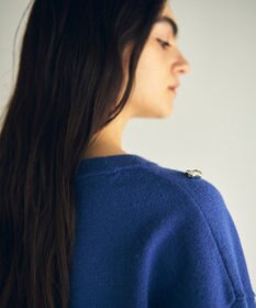 GRACE CONTINENTAL マルチビジューニットトップ