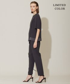 ICB 【新色追加・接触冷感・UVケア・速乾・洗える】 FluidBackSatin Tブラウス