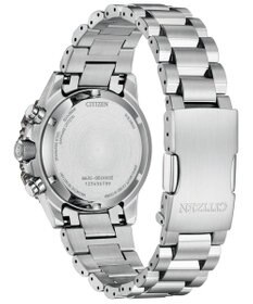 CITIZEN 【電池交換不要/20気圧防水/クロノグラフ】ケース40mmのパイロットウオッチ