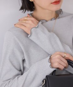 AMERICAN HOLIC 針抜きテレコカットプルオーバー