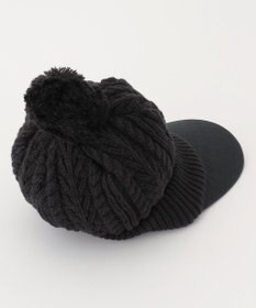 23区GOLF 【WOMEN】つば付きニット キャップ