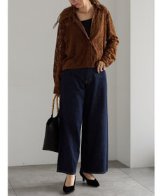 Te chichi 起毛レースシャツ