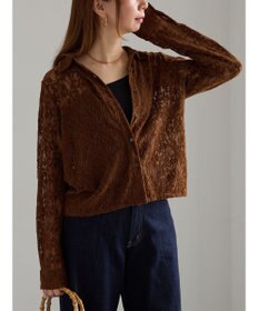 Te chichi 起毛レースシャツ