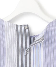 J.PRESS YORK STREET 【WOMEN】マルチストライプ ブラウス