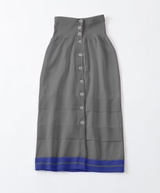 TRICOTE バイカラーニットスカート