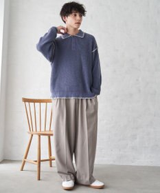 WEGO ハンドステッチポロプルオーバー