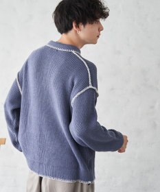 WEGO ハンドステッチポロプルオーバー