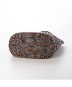 UNBILLION カシュカシュ cachecache / メタリックコード柄編みトートバッグ