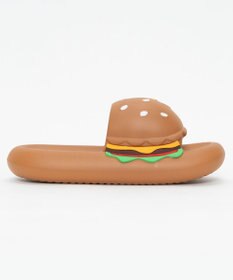 WEGO ニコニコハンバーガールームシューズ