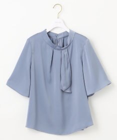 ANY SIS L 【洗える】トロミサテンボウ ブラウス