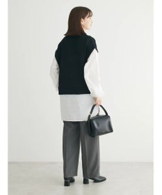 Green Parks ニットソードッキングチュニック