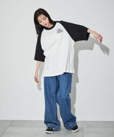 WEGO 【ユニセックス着用ITEM/】グラフィックラグランBIGT（S）