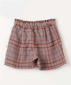 組曲 KIDS 【110-140㎝】Chocolat de check キュロット