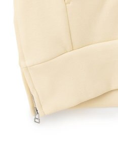 UNFILO 【WEB限定】BEAUTY FORM JERSEY サイドZIP フーディ
