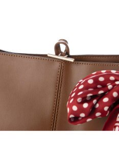 UNBILLION カシュカシュ cachecache / スカーフチャーム付きロングハンドルトート