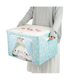 Mother garden しろたん 収納ケース 《ぽてぽて柄》