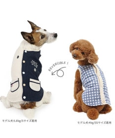 PET PARADISE ペットパラダイス やさしいベスト リバーシブル 《マリン柄》 小型犬