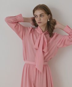 GRACE CONTINENTAL トリアセボウタイブラウス