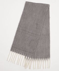 WEGO 【マフラー/ユニセックス着用】ワイドフリンジストール