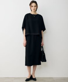 ICB L 【先行予約】FluidBackSatin ナロースカート