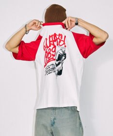 WEGO フォトグラフィックラグランBIGT（S）